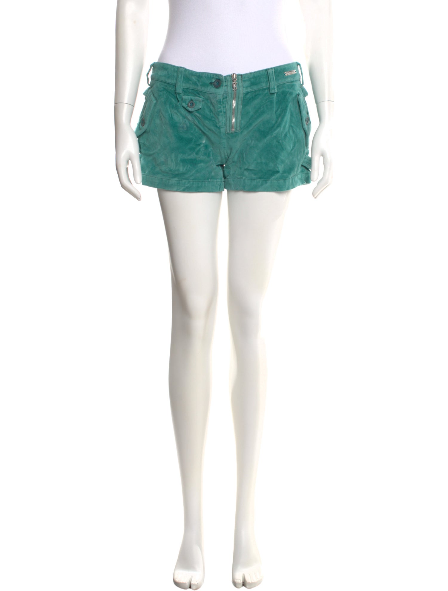 Galliano 2007 Mini Shorts