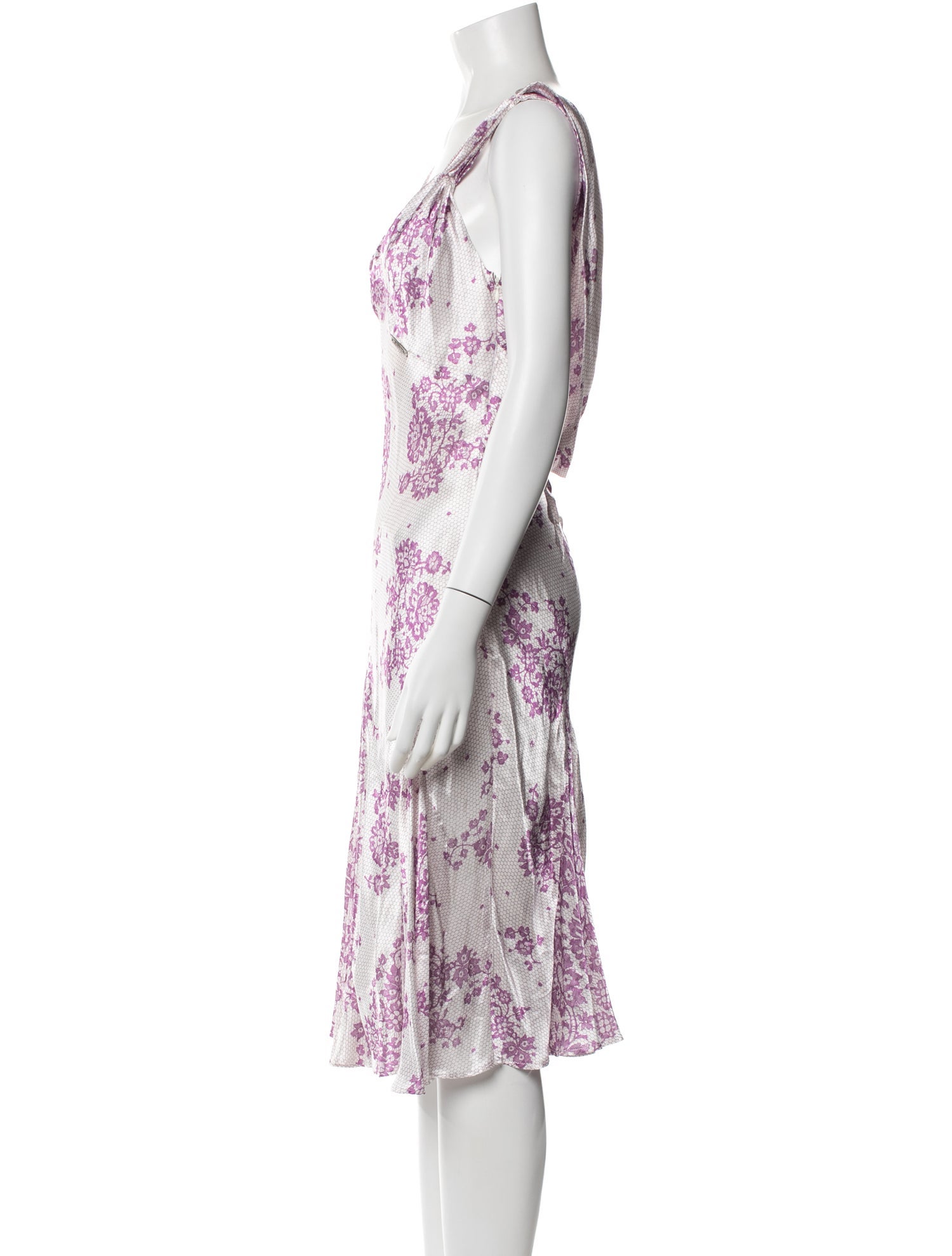 Galliano Vintage Midi Length Dress