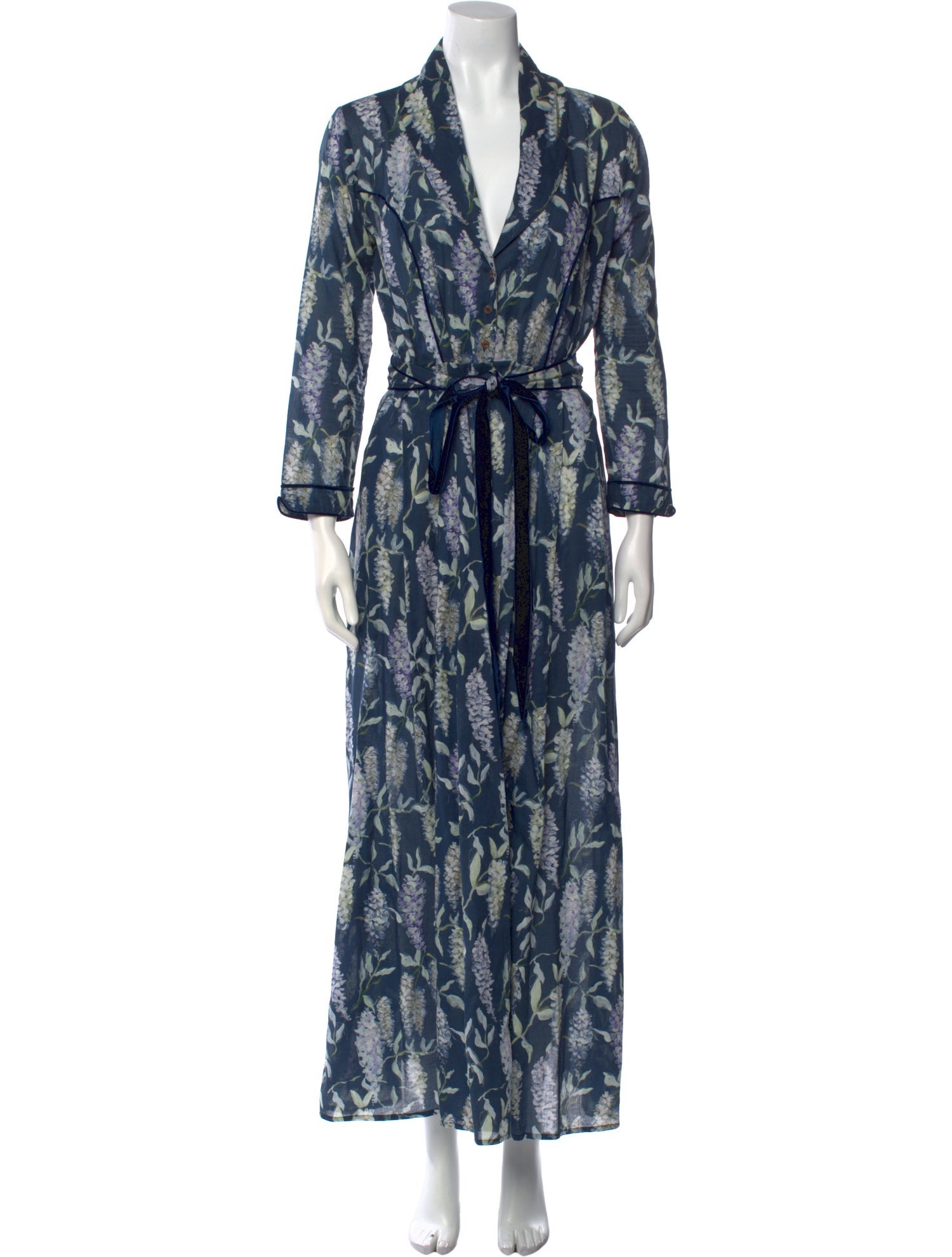 GALANTHYA Printed Long Dress