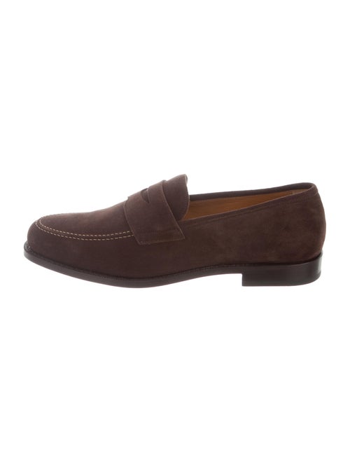 Gant Suede Dress Loafers Brown