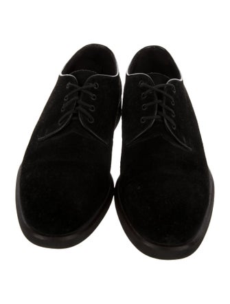 Giorgio Armani Neve Suede Derby Shoes