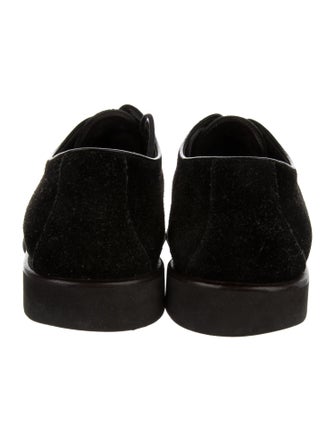 Giorgio Armani Neve Suede Derby Shoes