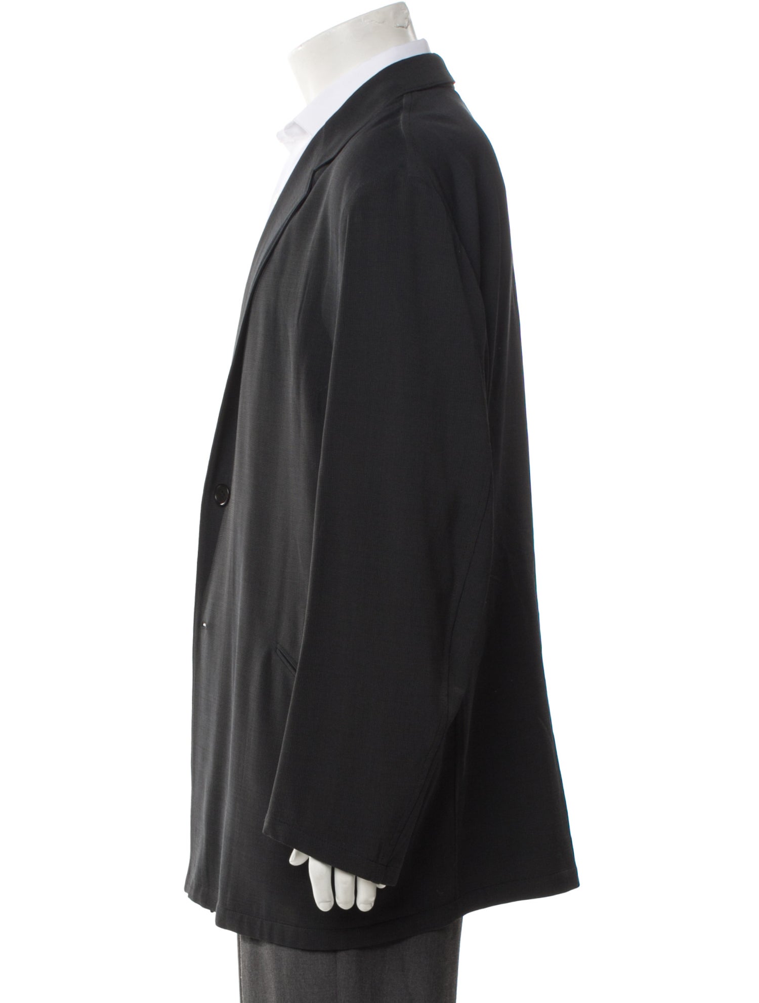 Giorgio Armani Neve Wool Overcoat