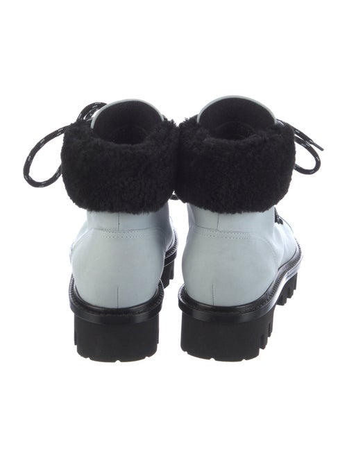 Giorgio Armani Neve Suede Lace-Up Boots