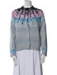 Giorgio Armani Neve Printed Crew Neck Sweater