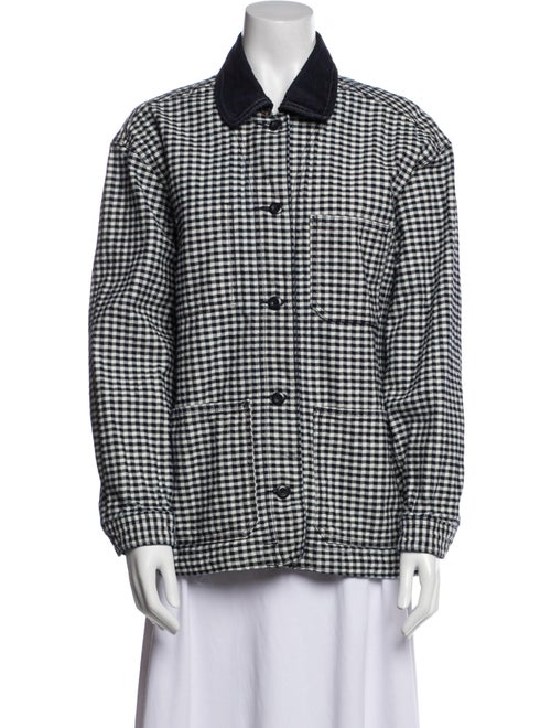 Gap x DOEN Plaid Print Bomber Jacket