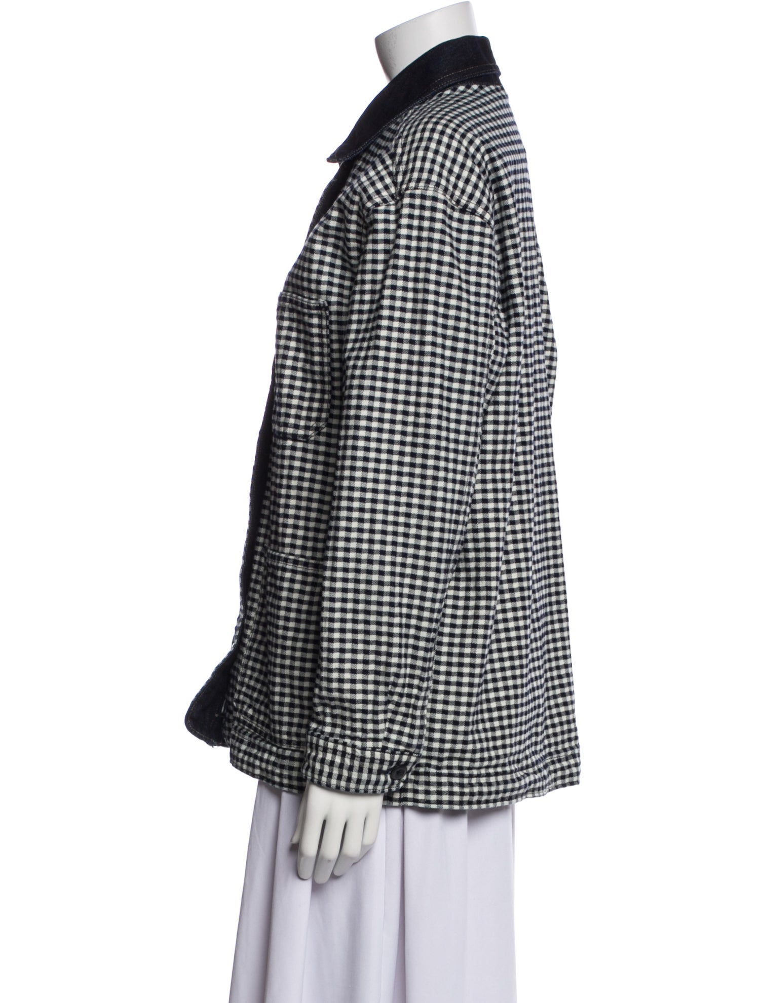 Gap x DOEN Plaid Print Bomber Jacket