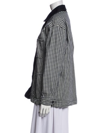 Gap x DOEN Plaid Print Bomber Jacket