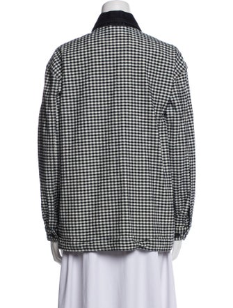 Gap x DOEN Plaid Print Bomber Jacket