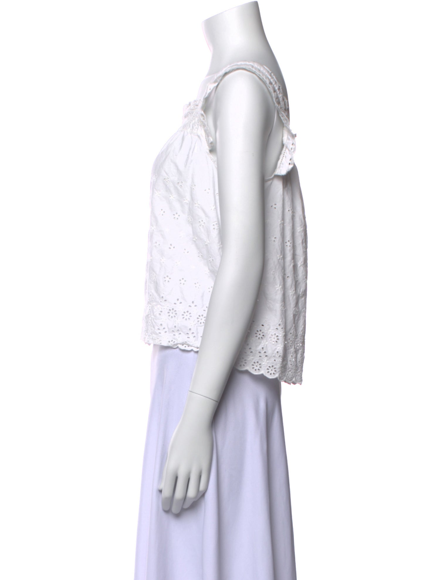 Gap x DOEN Square Neckline Sleeveless Crop Top