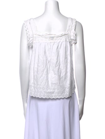 Gap x DOEN Square Neckline Sleeveless Crop Top