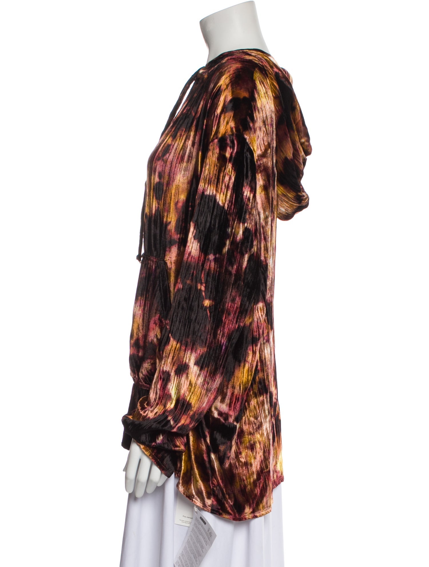 Garçons Infidèles Printed V-Neck Blouse