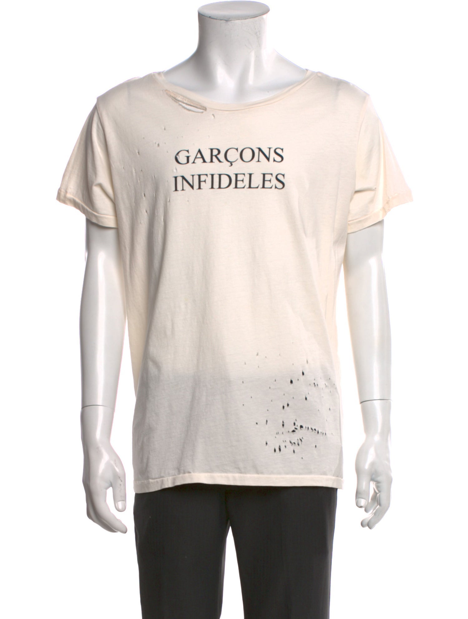 Garçons Infidèles Graphic Print Crew Neck T-Shirt