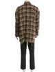 Garçons Infidèles Plaid Print Coat