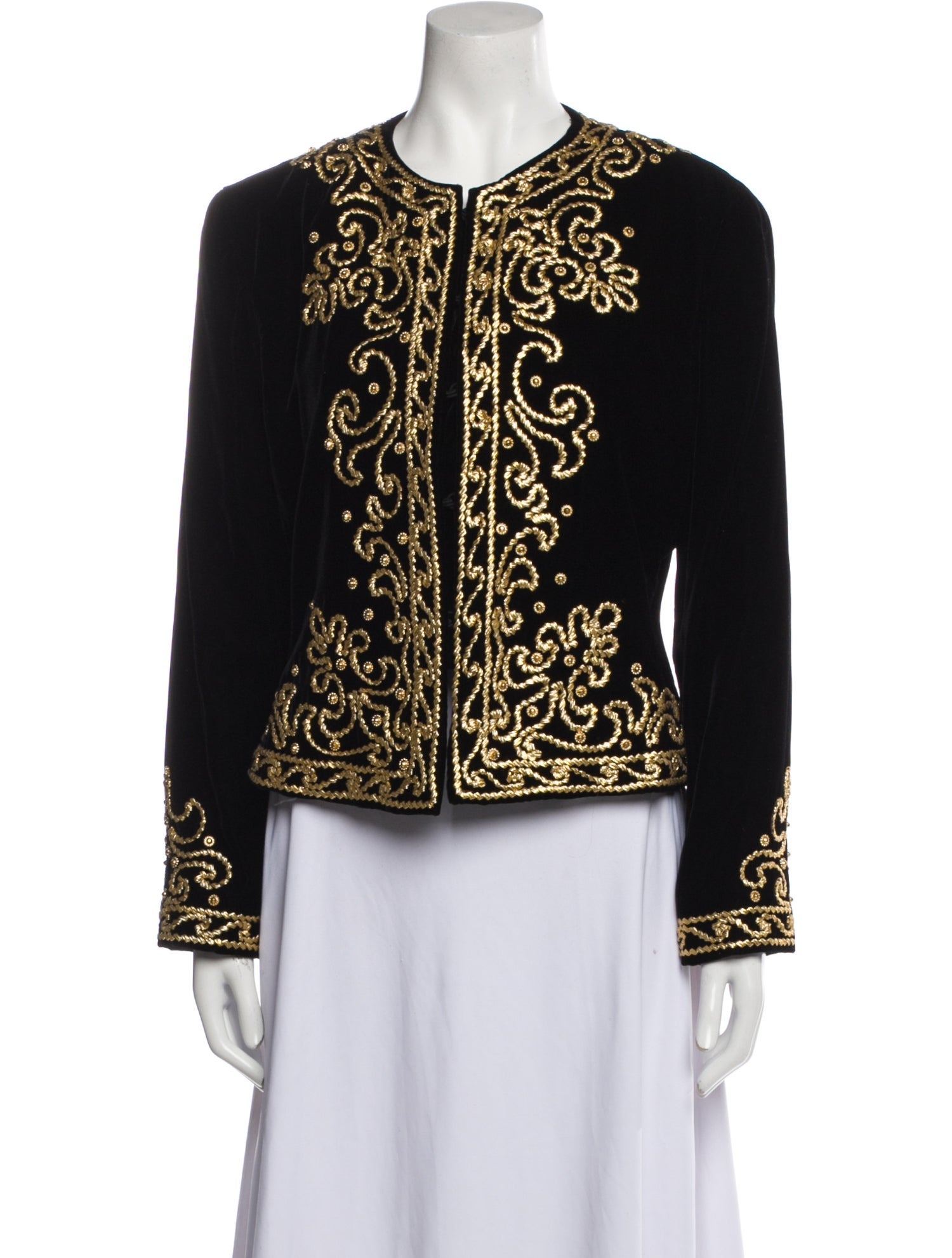 Gloria Sachs Printed Evening Jacket