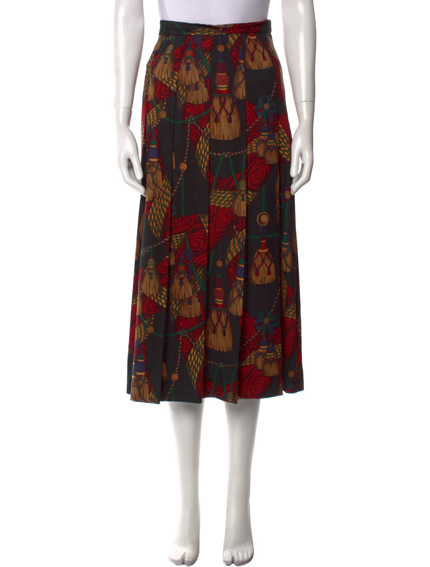 Gloria Sachs Vintage Midi Length Skirt