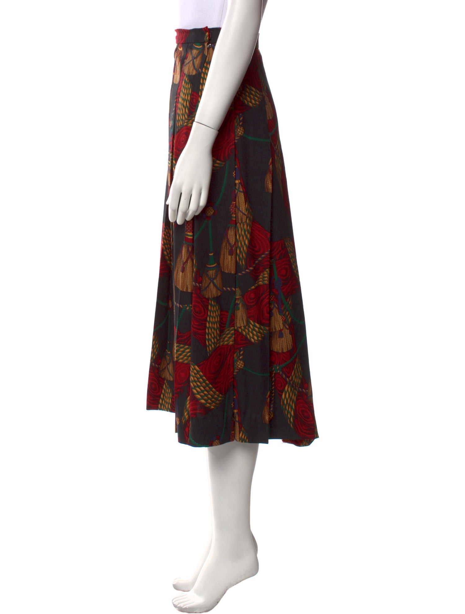 Gloria Sachs Vintage Midi Length Skirt