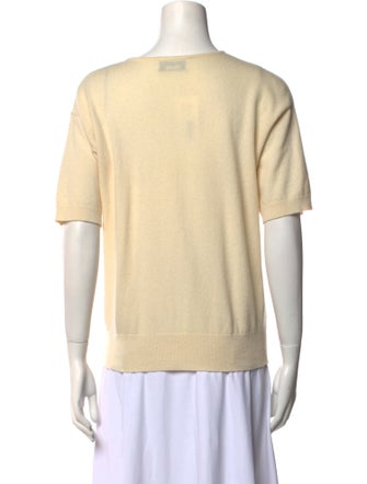 Gloria Sachs Cashmere Graphic Print Sweater