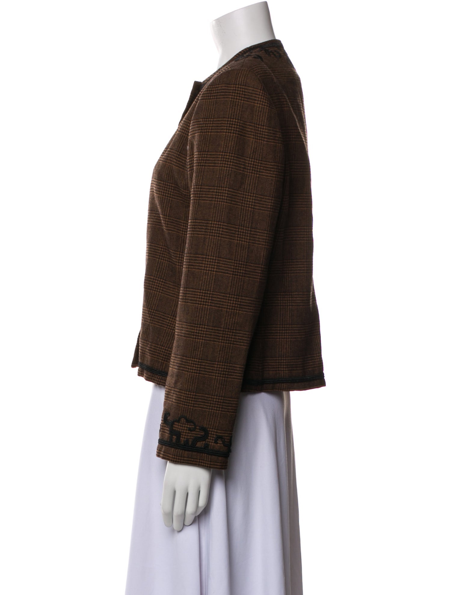 Gloria Sachs Printed Evening Jacket