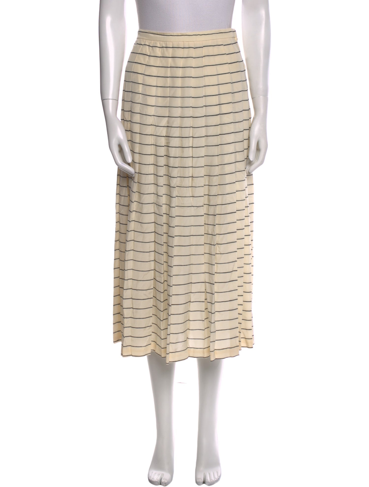 Gloria Sachs Cashmere Midi Length Skirt