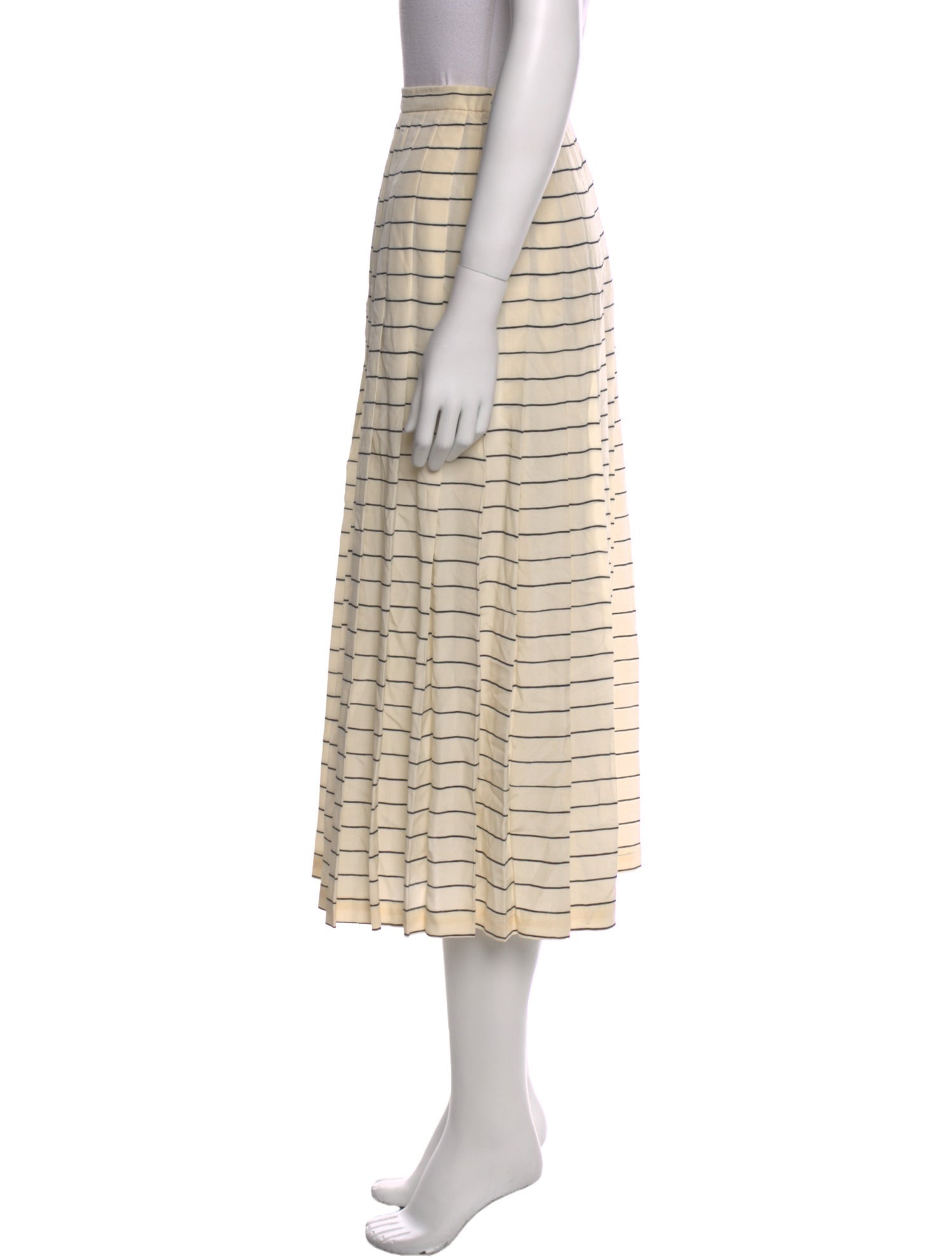 Gloria Sachs Cashmere Midi Length Skirt