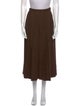 Gloria Sachs Wool Midi Length Skirt