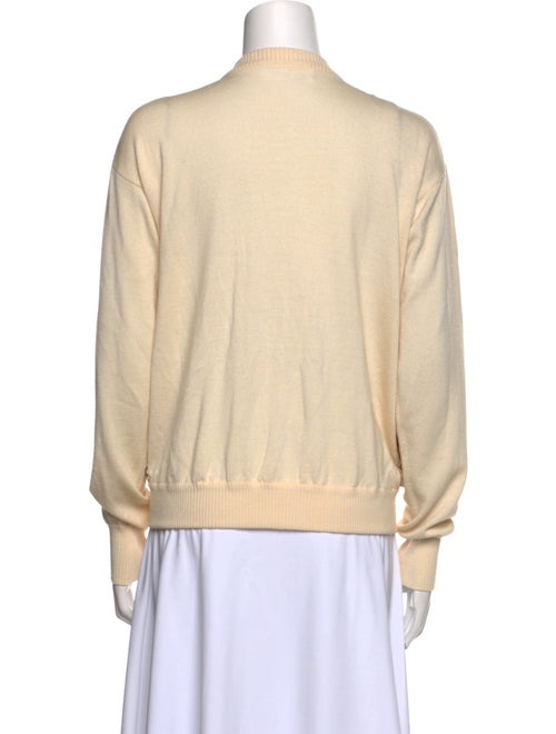 Gloria Sachs Wool Printed Sweatshirt