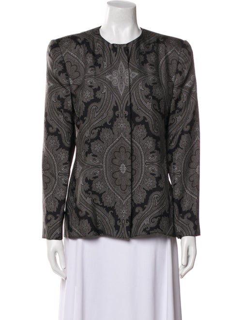 Gloria Sachs Printed Evening Jacket