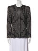 Gloria Sachs Printed Evening Jacket