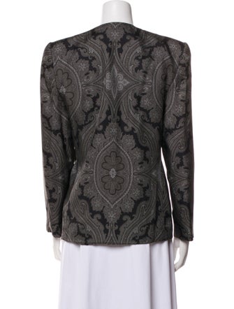 Gloria Sachs Printed Evening Jacket