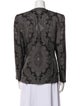 Gloria Sachs Printed Evening Jacket