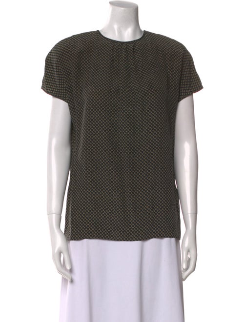 Gloria Sachs Printed Crew Neck T-Shirt