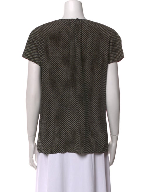 Gloria Sachs Printed Crew Neck T-Shirt