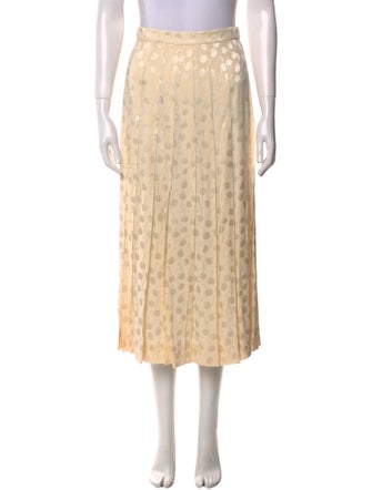 Gloria Sachs Printed Midi Length Skirt