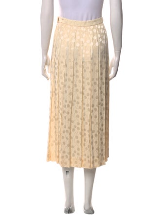 Gloria Sachs Printed Midi Length Skirt