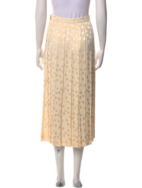 Gloria Sachs Printed Midi Length Skirt