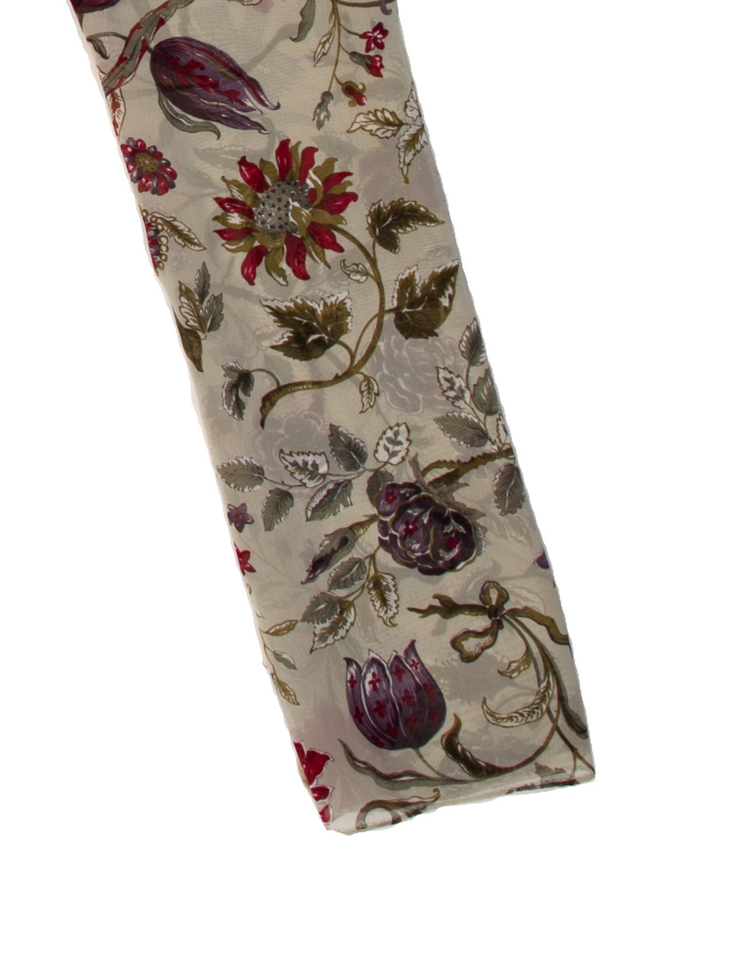 Gloria Sachs Floral Print Scarf