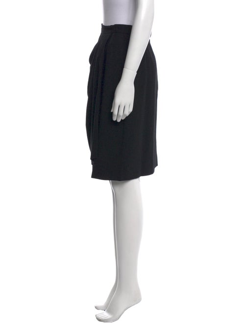 Gloria Sachs Wool Knee-Length Skirt