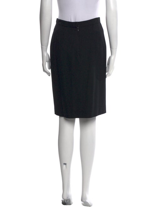Gloria Sachs Wool Knee-Length Skirt