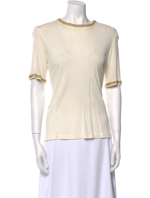 Gloria Sachs Scoop Neck Short Sleeve T-Shirt