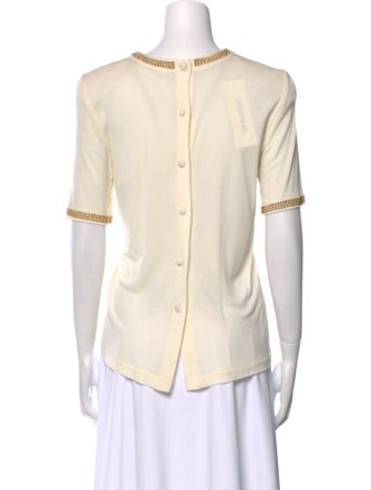 Gloria Sachs Scoop Neck Short Sleeve T-Shirt