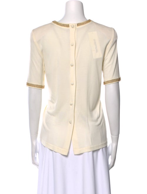 Gloria Sachs Scoop Neck Short Sleeve T-Shirt