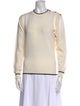 Gloria Sachs Merino Wool Crew Neck Sweater