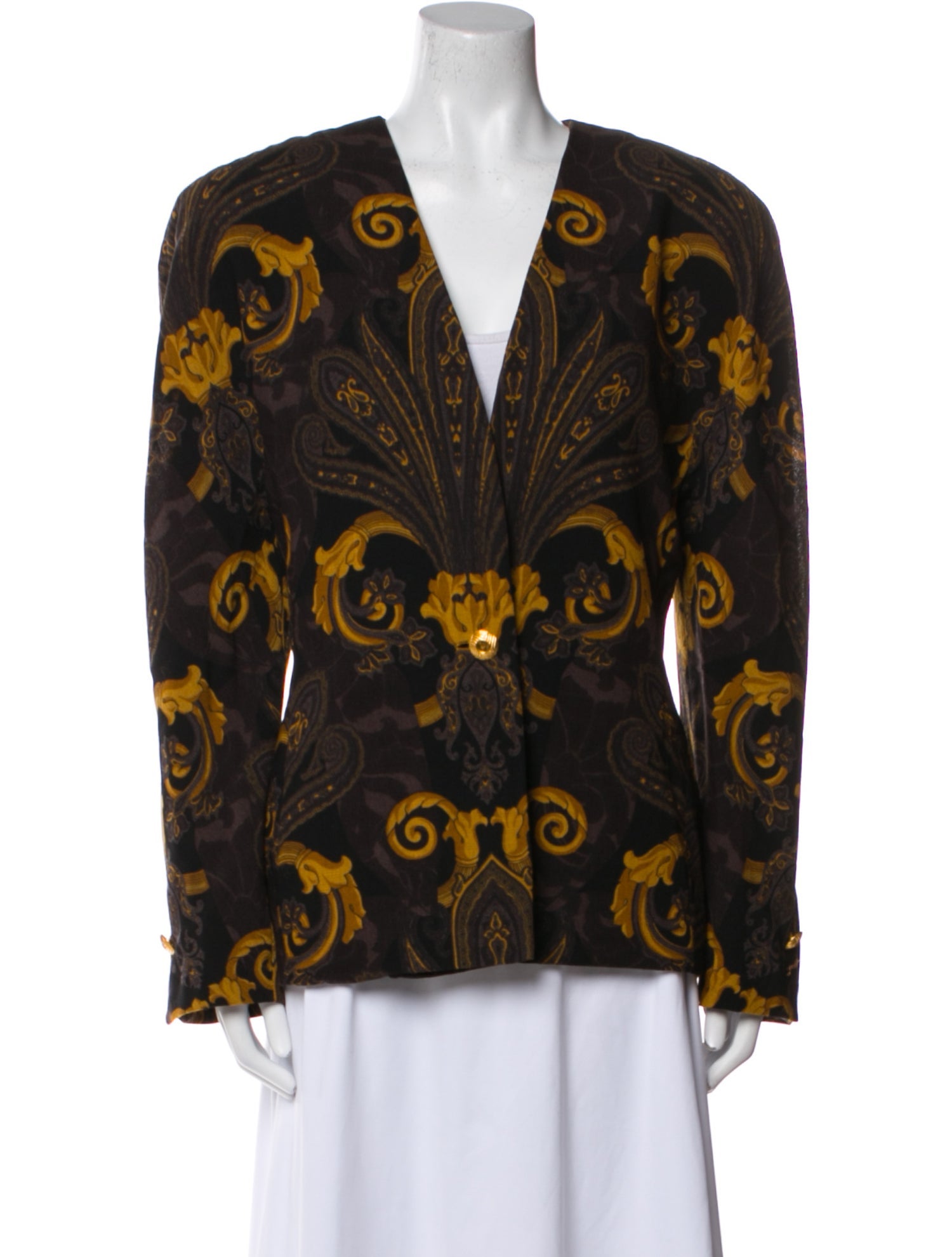 Gloria Sachs Vintage Wool Evening Jacket