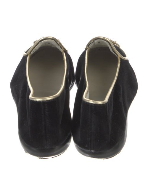 Belgian Shoes Suede Bow Accents Loafers