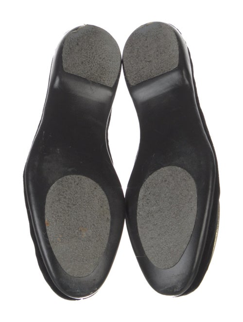 Belgian Shoes Suede Bow Accents Loafers