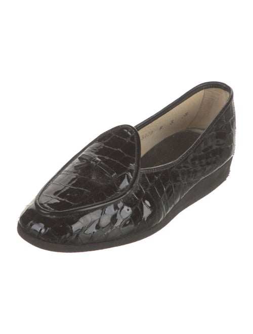 Belgian Shoes Patent Leather Loafers