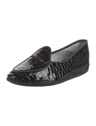 Belgian Shoes Patent Leather Loafers