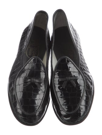 Belgian Shoes Patent Leather Loafers