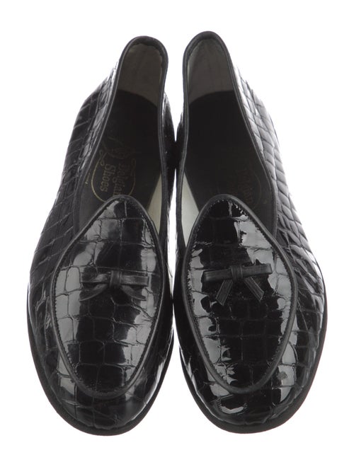 Belgian Shoes Patent Leather Loafers